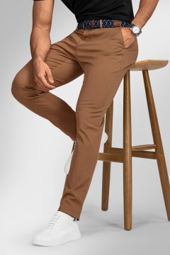 Pánske nohavice BANDI, model STRAIGHT BENDURO Ochre
