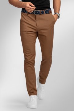 Pánske nohavice BANDI, model STRAIGHT FIT BENDURO Ochre