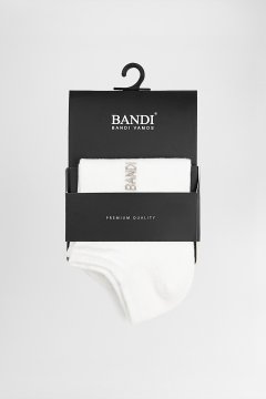Pánske kotníkové ponožky BANDI, model CAVILIO Bianco