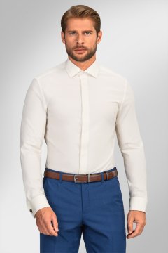Pánska košeľa BANDI, model SLIM CIADUX Cremo