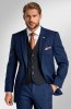 Pánska vesta BANDI, model TAILORED FIT VICONTE Marin