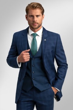 Pánska vesta BANDI, model SLIM SOFIEN Marin