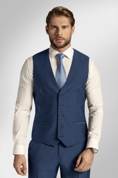 Pánska vesta BANDI, model TAILORED NIBBIO Blu