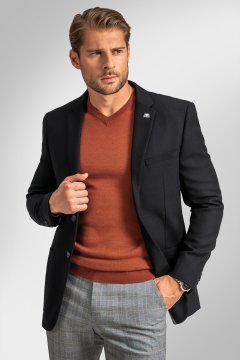 Pánské sako BANDI, model TAILORED SIMENTO Nero