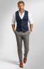 Pánska vesta BANDI, model TAILORED OSTICO Marin