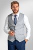 Pánska vesta BANDI, model SLIM ACARO Grigio