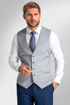 Pánska vesta BANDI, model TAILORED ACARO Grigio