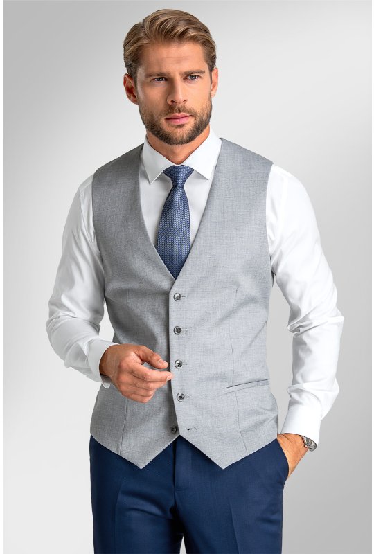 Pánska vesta BANDI, model TAILORED ACARO Grigio
