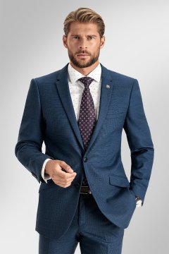 Pánsky oblek BANDI INNOCENZO Blu, strih SLIM FIT