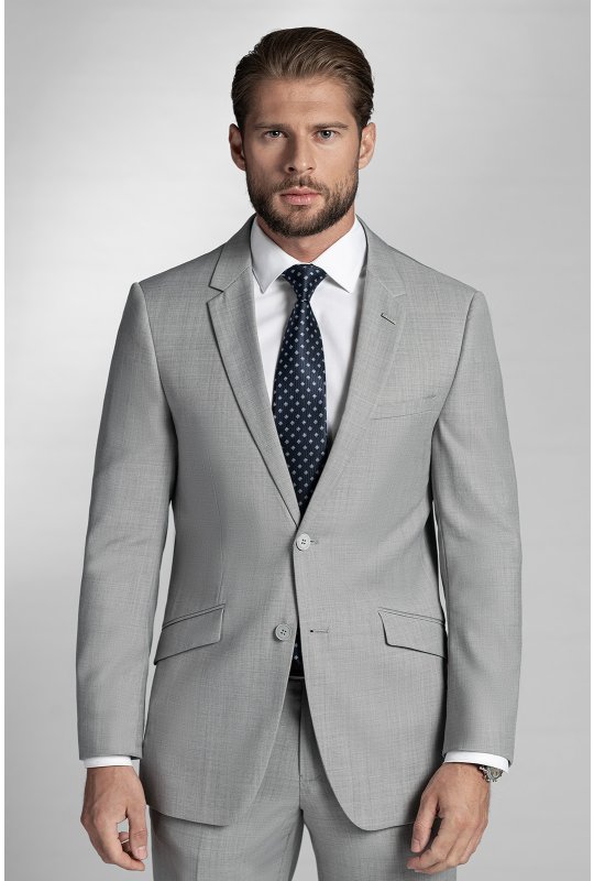 Pánsky oblek BANDI LORIANO Grigio, strih TAILORED FIT