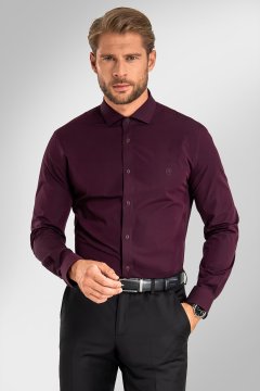 Pánska košeľa BANDI, model SLIM TRISTEO Sangre