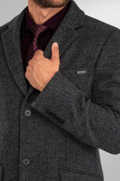 Pánsky kabát BANDI, model TAILORED LUCILLO Basalto