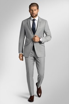 Pánsky oblek BANDI LORIANO Grigio, strih TAILORED FIT