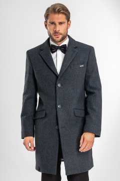 Pánsky kabát BANDI, model TAILORED MAZZARELI Grafit