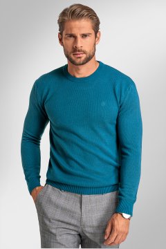 Pánsky sveter BANDI, model EDGARO Petrol