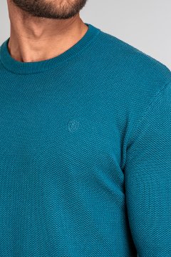 Pánsky sveter BANDI, model EDGARO Petrol