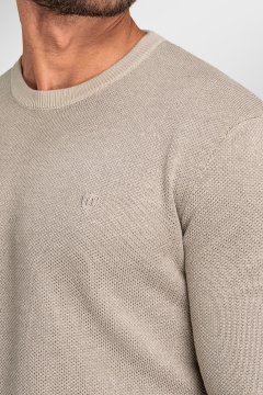 Pánsky sveter BANDI, model EDGARO Biscotto