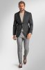 Pánske nohavice BANDI, model TAILORED ULTRA FIT ARCIBOLO Basalto