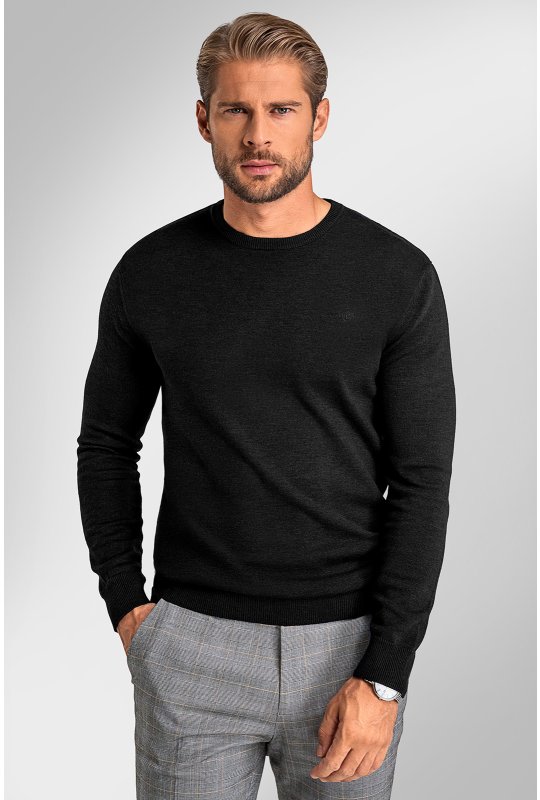 Pánsky sveter BANDI, model AUGUSTIO Nero
