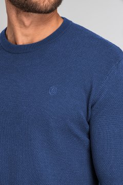 Pánsky sveter BANDI, model EDGARO Indaco