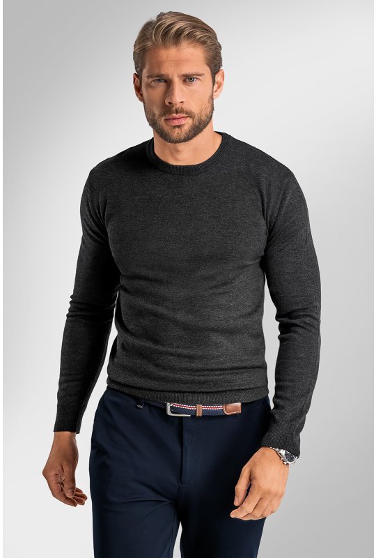 Pánsky sveter BANDI, model AUGUSTIO Antracit