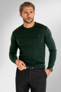 Pánsky sveter BANDI, model AUGUSTIO Emerald