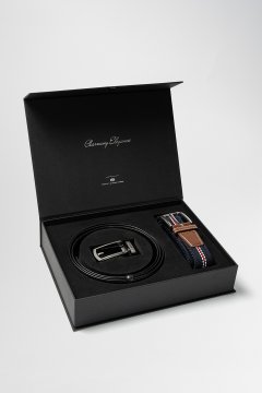Set dvoch pánskych opaskov BANDI, model VENTARO Nero