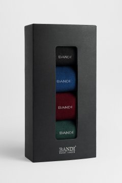 Set pánskych ponožiek BANDI BAMBOO 01, 4 páry