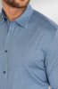 Pánska košeľa BANDI, model SLIM DIMETRO Indaco