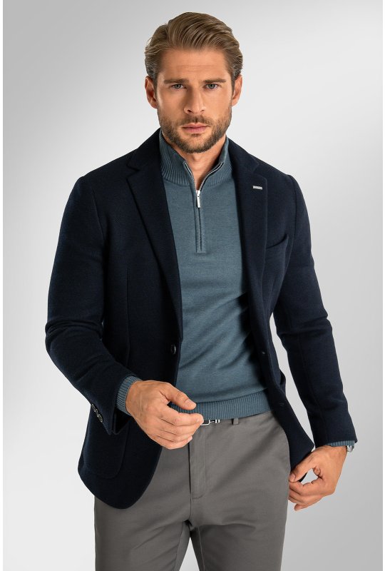 Pánske sako BANDI, model SLIM MAURICCI Marin