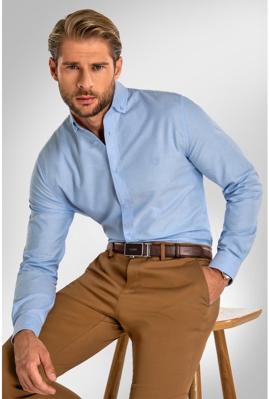 Pánska košeľa BANDI, model REGULAR RISPETO Azzur