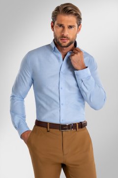 Pánska košeľa BANDI, model REGULAR RISPETO Azzur