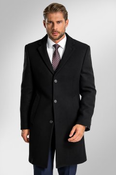 Pánsky kabát BANDI, model TAILORED MARCOLO Nero