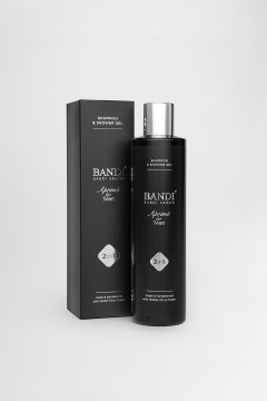 Sprchový gél a šampón BANDI Aprimé for Men 2v1, 300 ml