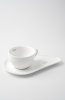 Porcelánová šálka na kávu BANDI Bianco, 280 ml, v darčekovom boxe