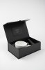 Porcelánová šálka na kávu BANDI Bianco, 280 ml, v darčekovom boxe