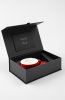 Porcelánová šálka na kávu BANDI Rosso, 80 ml, v darčekovom boxe