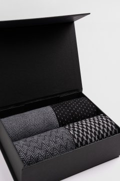 Set pánskych ponožiek BANDI GREFIO, 4 páry