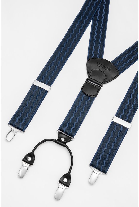 Pánske traky BANDI, model FLEZIO Marin