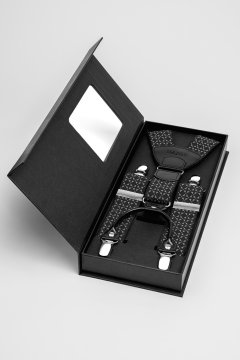 Pánske traky BANDI, model SPANERO Antracit