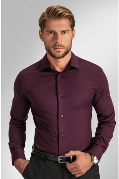 Pánska košeľa BANDI, model SLIM PATRONI Sangre