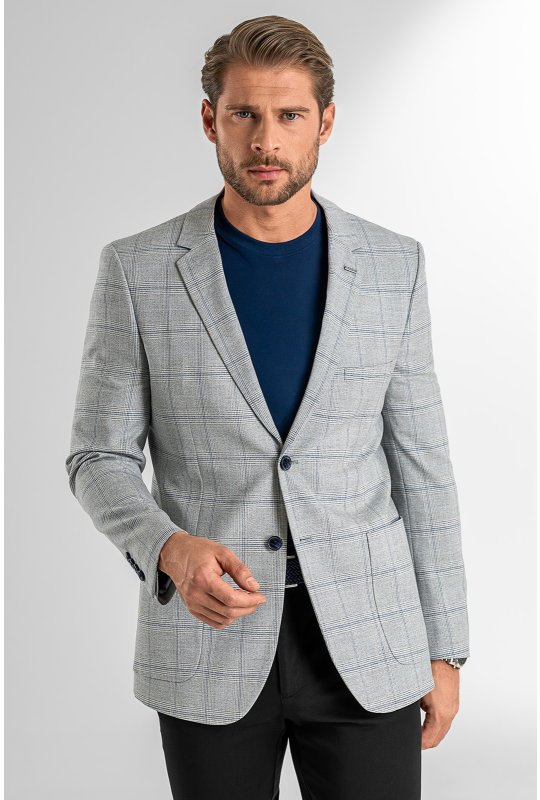 Pánske sako BANDI, model SLIM SILVANO Grigio