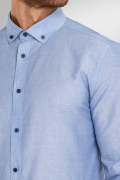 Pánska košeľa BANDI, model REGULAR ZOLVIO Celest