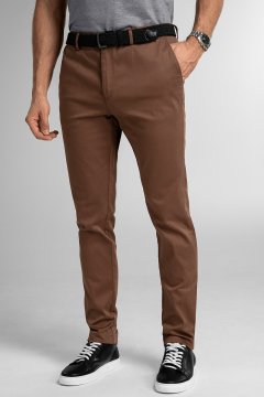 Pánske nohavice BANDI, model STRAIGHT FIT BARGETI Ochre