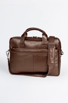 Pánska kožená taška na notebook BANDI, Atessio Maron