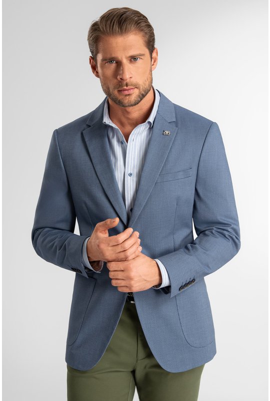 Pánske sako BANDI, model SLIM MERIVETO Avio