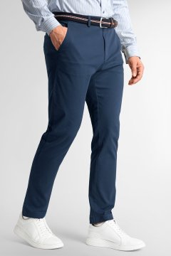 Pánske nohavice BANDI, model STRAIGHT FIT SALGADO Indaco