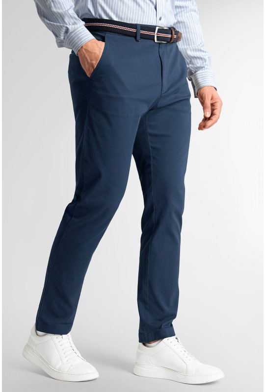 Pánske nohavice BANDI, model STRAIGHT FIT SALGADO Indaco