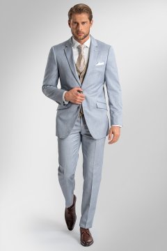 Pánsky oblek BANDI OSCARIO Grigio, strih SLIM FIT