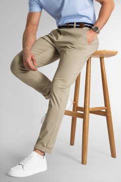 Pánske nohavice BANDI, model STRAIGHT SALGADO Sabbia